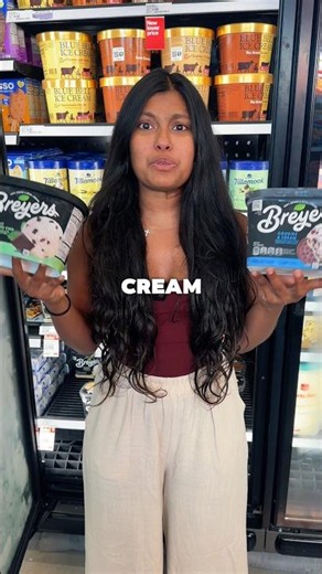 Breyer’s is selling real and fake ice cream😳