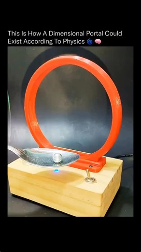 FutureRichHub on Instagram: "The most unsettling part isn’t the object, it’s that the physics behind it already exists. 🤯🔬 NASA and theoretical physicists have long explored concepts like spacetime curvature, wormholes, and gravitational lensing, phenomena where space itself bends under extreme energy or mass. In controlled laboratory environments, plasma fields, electromagnetic rings, and energy gradients can create visual distortions that resemble “portals,” even though no actual doorway is