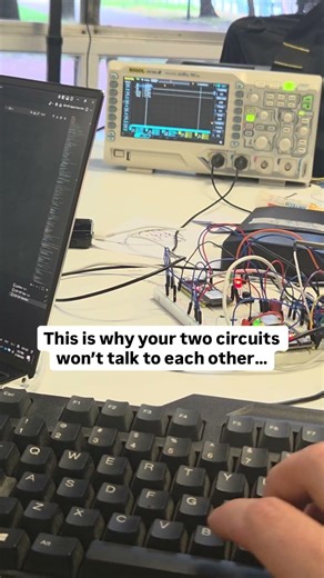 This is why your two circuits won’t talk to each other…