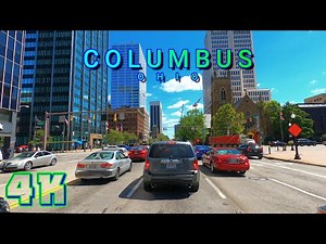 Columbus Drive Part 1/4, Ohio USA 4K - UHD