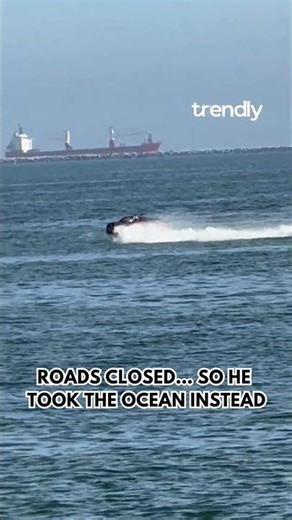 Car Turns Into Boat?! This Ocean Ride Looks Unreal!