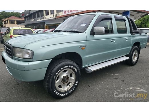 Used 2003 Mazda B2500 DOUBLE CAB 2.5 M (MT) (4X4) (TRADE IN) LIGHT SAGE / PASTEL GREEN PLATE SABAH - 400,000KMS 5-MT - Carlist.my