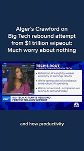 Ankur Crawford, Alger portfolio manager, discusses opportunities in big tech and their future. More from Crawford: cnb.cx/3SEW4FY | CNBC