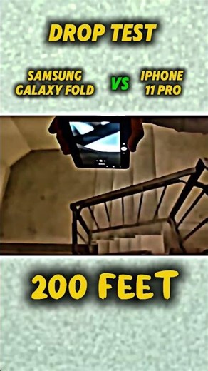 💥 Drop Test: Samsung Galaxy vs iPhone 11 Pro — Which One Survives the Fall? 😱📱