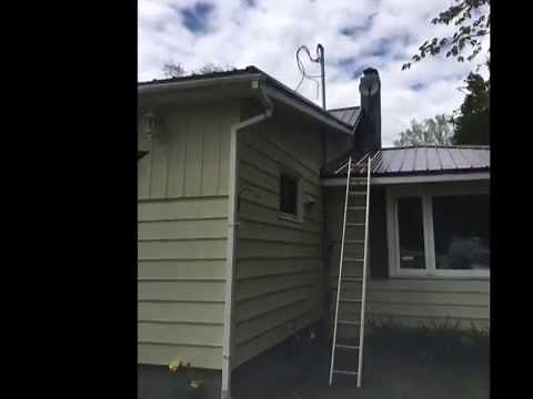 Emergency Mast Repair | Tree Falls on Power Lines and destroys Hydro Mast