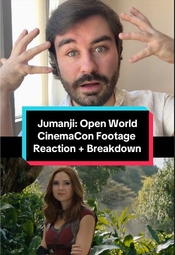Jumanji: Open World Footage Reaction & Breakdown