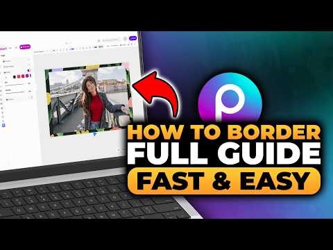 Border in Picsart (FAST & EASY) | 100% WORKS | NO Yapping, To The Point!
