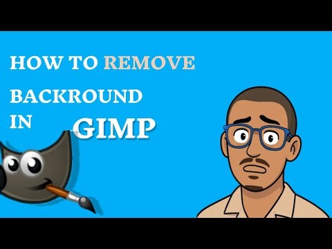 How to Remove Backround in GIMP