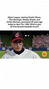 In 1989 Charlie Sheen, Tom Berenger, Wesley Snipes, James Gammon, Rene Russo, Dennis Haysbert, Corbin Bernstein, and legendary play-by-play announcer Bob Uecker, starred in the sports comedy film Major League. The story of the Cleveland Indians rise from worst to first would gross $75m at the box office, and become one of the most celebrated sports movies of all time. 35 years late, Ricky “Wild Thing” Vaughn, Jake Taylor, Roger Dorn, Willie Mayes Hayes, Pedro Cerrano, and manager Lou Brown remai