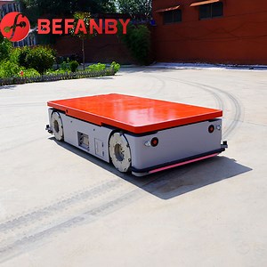 [Hot Item] Host Sale Agv Battery Powered Handling Trolley Automatic Guided Vehicles (AGV-40T)