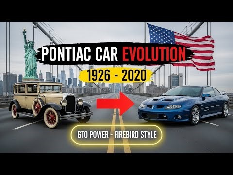 Pontiac Car Evolution (1926–2020) | GTO Power to Firebird Style