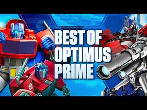 The Best Of Optimus Prime | Road To Transformers: CYBERWORLD | Transformers Official