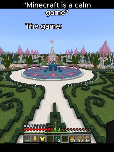 Exploring the Calm and Creativity of Minecraft with Silk Touch and Golden Pickaxe Efficiency V