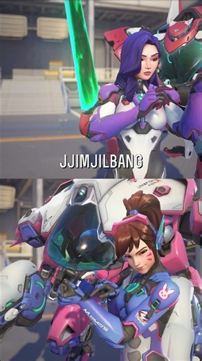 D.Mon and D.Va interaction - Overwatch