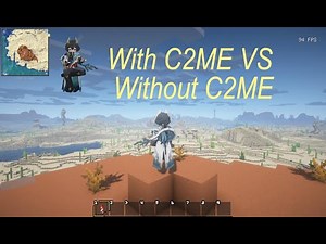 With C2ME VS Without C2ME