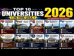 Top 10 Best Universities in the USA 2026 🇺🇸 | America's Top Ranked Colleges & Degree Programs