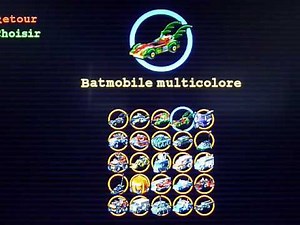 lego batman 2 all vehicles boats and airplanes minikit