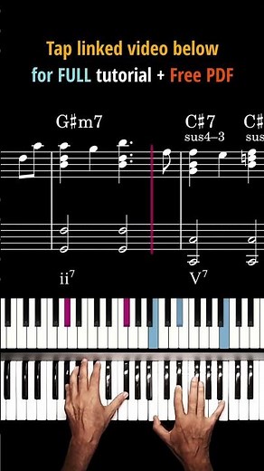 5 Smooth Chord Progressions in F-Sharp + Sheet Music (Preview N. 2)