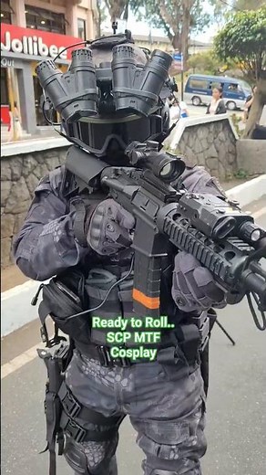 Ready to Roll.. SCP MTF Cosplay.. #scp #mtf #cosplay #sessionroad