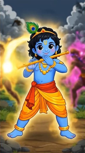 krishna Fight video!!📈😋😍#shortsfeed #trendingshorts #cartoon #populer #viralvideo #krishnastatus