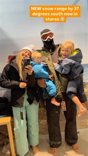 The @vanlifestraya crew stopped by to gear up for their snow trip ❄️⛷️ From jackets to gloves, goggles to snow boots – our 37 Degrees South range has everything a snow-loving family needs. Quality gear, great prices, and sizes for the whole fam? That’s a win-win-win! Find it all in-store or online – winter’s calling! #anacondastores #snowgear #37degreesouth #skimore #winterfashion | Anaconda Stores