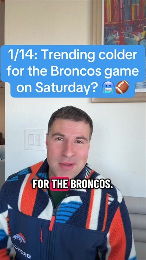 Frigid Forecast for Broncos Game This Saturday