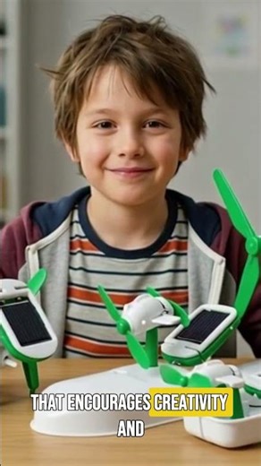 DIY Solar Robot Kit – Creative 6-in-1 STEM