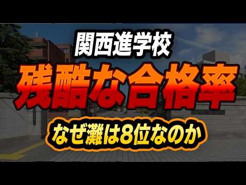 【衝撃データ】関西医学部現役合格ランキングTOP20！灘高校が8位の謎！洛南vs西大和の「残酷な内訳」を解剖