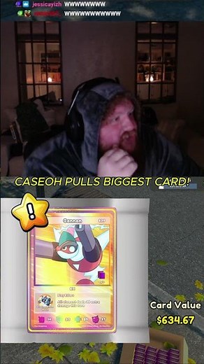 CaseOh's Best Pull In TCG Card Shop Simulator! #caseoh #meme #tcgcardshopsimulator