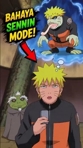 Risiko Mode Sennin: Naruto Hampir Kehilangan Ketampanannya!