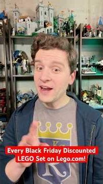 Every Black Friday Discounted LEGO Set on Lego.con!