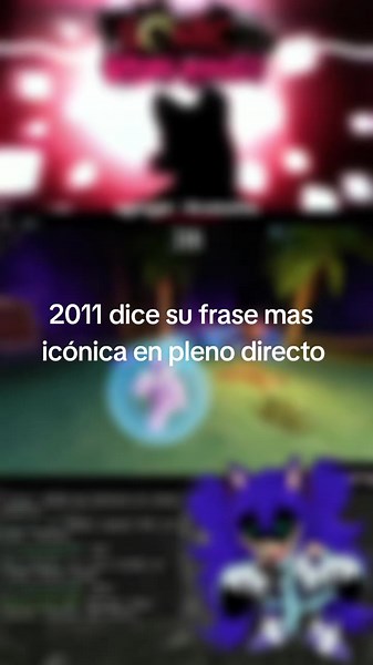 Sonic 2011 dice su frase más icónica en directo - Roblox humor