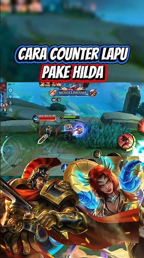 how to counter lapu-lapu using hilda #MLBB #mobilelegends #trending #gaming