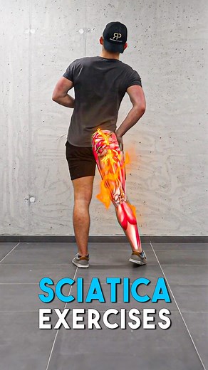 1.2M views · 16K reactions | ⚡️ Try These 3 Sciatica Exercises #sciatica | Recover Pain | Facebook