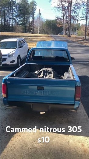 Cammed nitrous 305 Chevy s10 #sbc #305 #cam