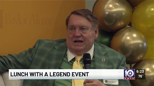 Baylor legend Jim Turner discusses success on and off the court at Texas Sports Hall of Fame