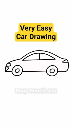 How to draw Car | Easy Car Drawing for kids | कार की ड्राइंग बच्चों के लिए | Car Video