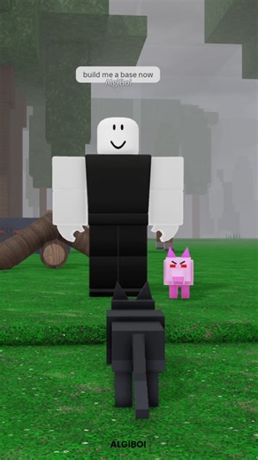 When a Baby Alpha Wolf build a base for you solo #99nightintheforest