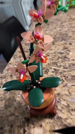Mini Orchid: A LEGO Botanical Creation