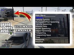 BEST GTA V ULTIMATE TRAINER + HOW TO INSTALL