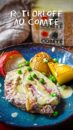 CookAndRoll.eu - Food blog on Instagram: "{Recette} Rôti Orloff au Comté Un classique de la cuisine familiale, ce plat mêle les saveurs délicates d’une belle pièce de porc à celles d’un Comté mi-vieux dont l’affinage apportera des notes puissantes au plat tout en offrant un fondant et un ‘filant’ très réconfortants! La recette bientôt sur Comte.be et Cookandroll.eu , envoie 'Orloff' en MP pour le lien ;-) #publicite #Ilovecomte #comte #recette #fromage"