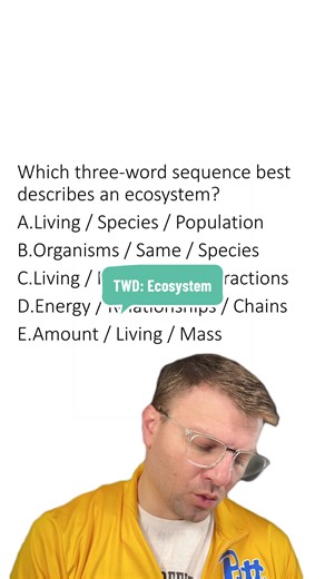 TWD: Ecosystem #biology #ecology #science #edutok #learning
