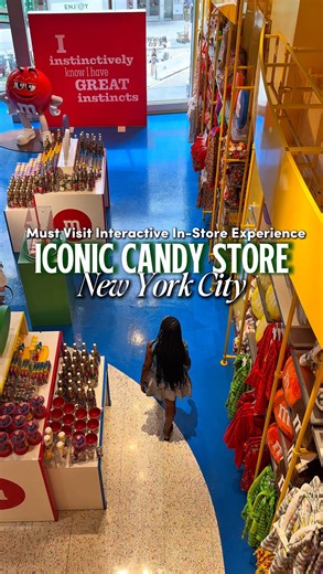 MARTINA | New York City Activities | Hotels | Restaurants on Instagram: "The M&M’S Store Is A Colorful Candy Wonderland In New York City #AD #MMSPARTNER ❣️Get 20% off your in-store purchase through the link in my bio. The store has so many fun interactive elements throughout the store, plus you can shop exclusive collectibles and build your own sweet treats from their massive chocolate wall. ✨@mmschocolate 🧡WHAT TO EXPECT •“InnerM” Mood Analyzer, where you step onto a platform that scans your v