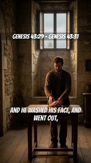 📖 Today's Verses: Genesis 43:29 – Genesis 43:31