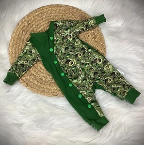 Avocado Pajamas for Babies, Newborn Hospital Clothes, Avocado Birth Gift, Baby Nightwear, Children's Pajamas - Etsy