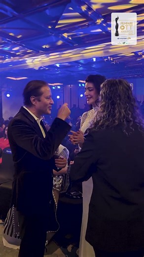 Mr. Vineet Jain, Managing Director of The Times Group and Shalini Passi at Filmfare OTT Awards 2025