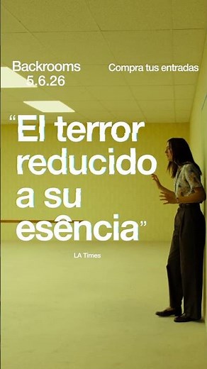 Backrooms, de Kane Parsons | Estreno el 5 de junio de 2026 | Spot 15