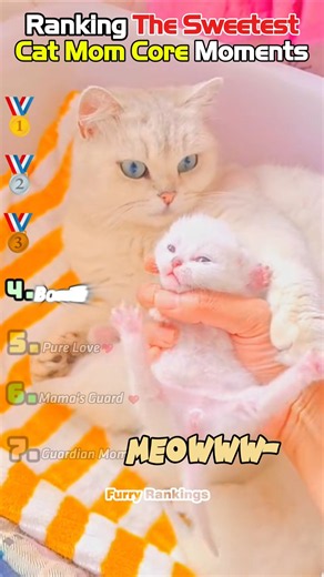 Ranking The Sweetest Cat Mom Core Moments!! 🐱💖