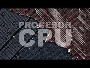 Zoom na procesor CPU pod mikroskopem elektronowym (SEM)