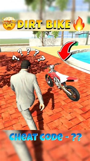 Dirt Bike Cheat Code 🤑🔥 Indian Bike Driving 3D 🥹 #shorts #indianbikedriving3d #gaming #viral #ultra